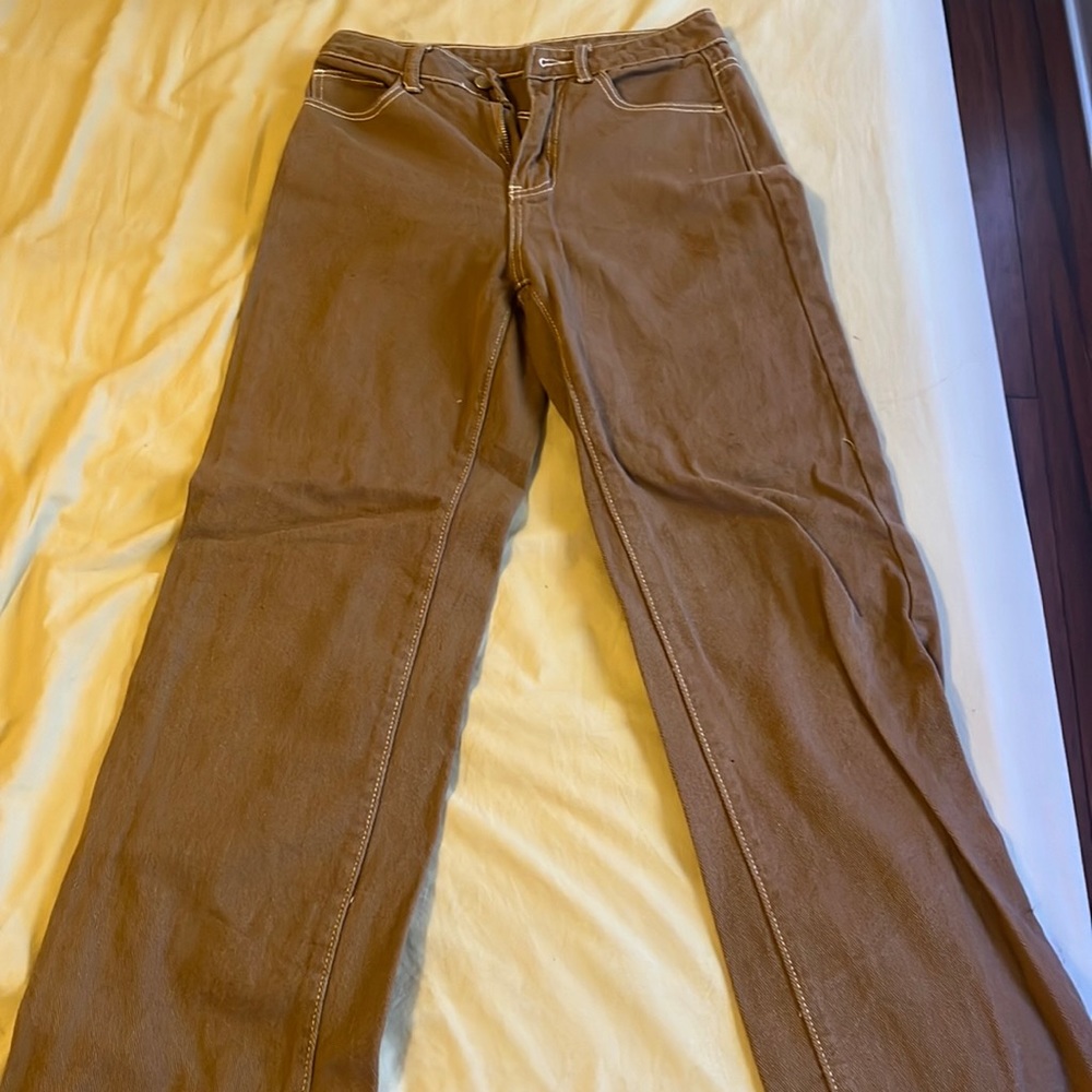 SHEIN High Waisted Solid Jeans